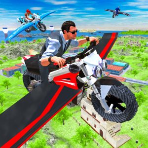 Flying Motorbike Simulator: Master Lift, Glide, and Safe Re-Entry