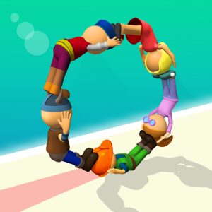 Human Wheel: Build Rotation Rhythm and Keep the Roll Alive