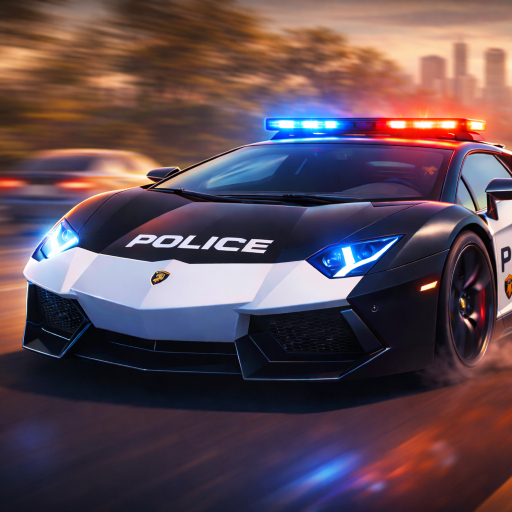 Police Traffic Racer: Patrol Speed Through High-Density Lanes