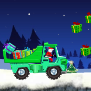 Santa Gift Truck: Winter Cargo Delivery with Balance Control