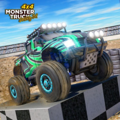 4×4 Monster Truck Driving 3D – Mega Ramp Rodeo