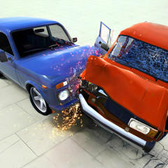 Beam Drive Car Crash Test Simulator – High-G Impact Lab