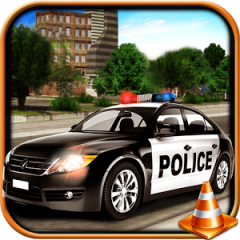 Police Car Driving – Blue Line Patrol